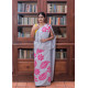 Handmade patchwork cotton saree