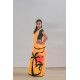 Handmade patchwork cotton saree