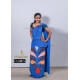 Handmade patchwork cotton saree