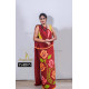 Handmade patchwork cotton saree