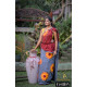 Handmade patchwork cotton saree