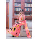 Handmade patchwork cotton saree