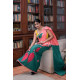 Handmade patchwork cotton saree