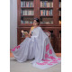 Handmade patchwork cotton saree