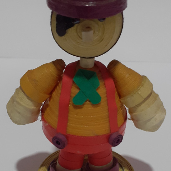paper quilling 3D dolls