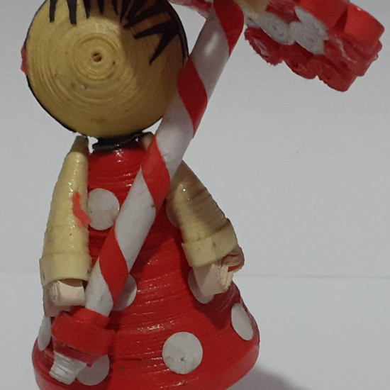 paper quilling 3D dolls