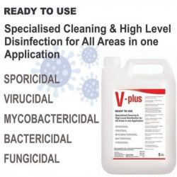 V-plus 5L (Cleaner and Disinfector Liquid)