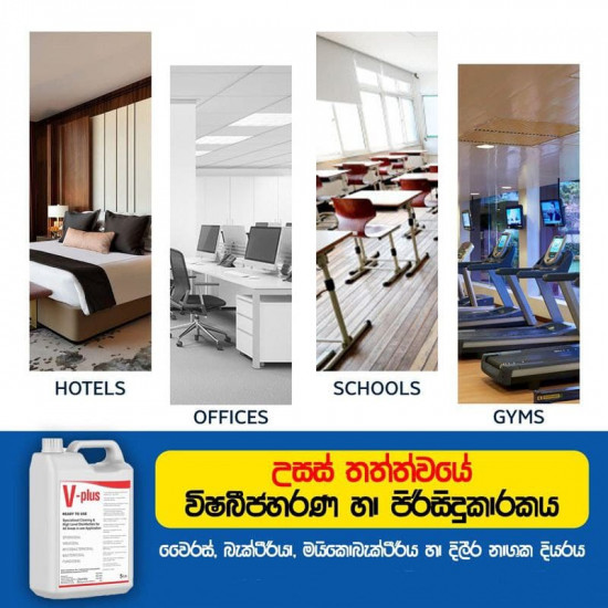 V-plus 5L (Cleaner and Disinfector Liquid)
