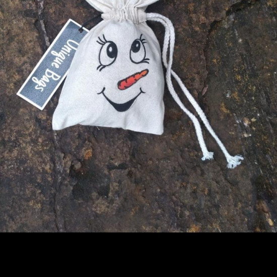 Christmas bag with snowman Christmas bag with snowman