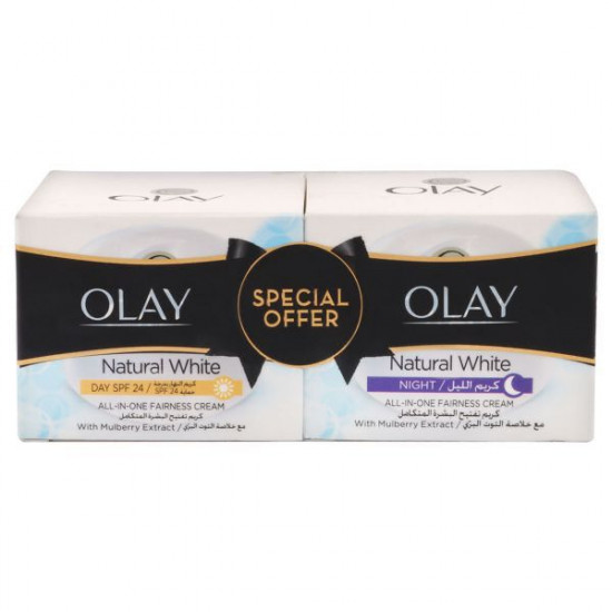 OLAY NATURAL WHITE NIGHT AND DAY CREAM OLAY NATURAL WHITE NIGHT AND DAY CREAM
