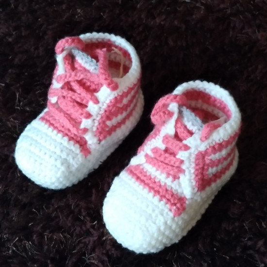 Kids Crochet baby shoes Hand made!