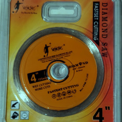 DIAMOND WHEEL 4" -NO"T"