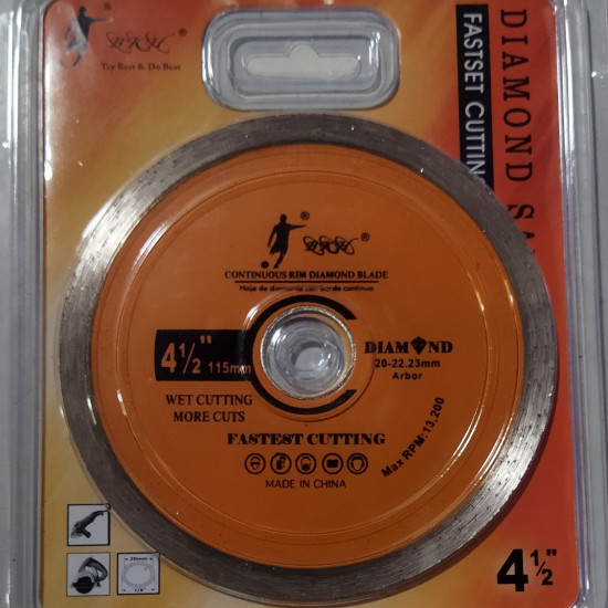 DIAMOND WHEEL 4.5" -NO"T" DIAMOND WHEEL 4.5" -NO"T"