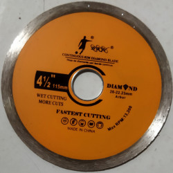 DIAMOND WHEEL 4.5" -NO"T"