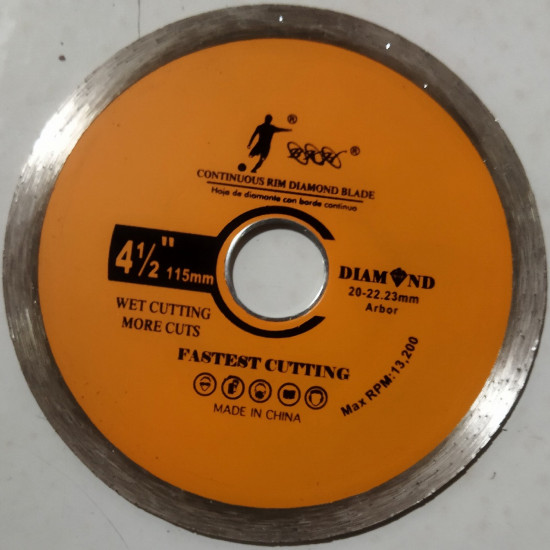 DIAMOND WHEEL 4.5" -NO"T" DIAMOND WHEEL 4.5" -NO"T"