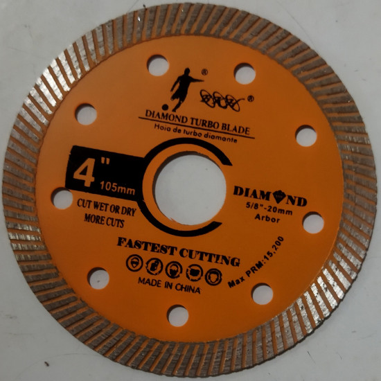 DIAMOND WHEEL  4"- GRANITE SAW BLADE