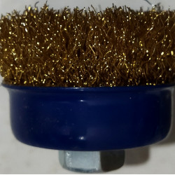 CUP BRUSH 2.5" (GOLD M14)