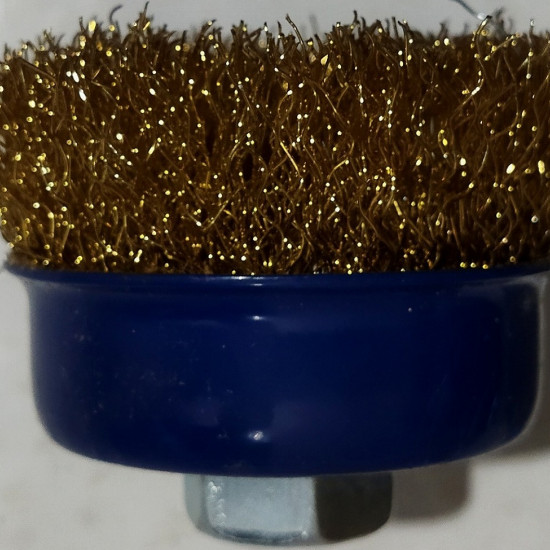 CUP BRUSH 2.5" (GOLD M14) CUP BRUSH 2.5" (GOLD M14)