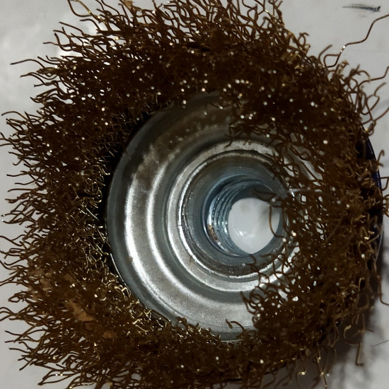CUP BRUSH 2.5" (GOLD M14) CUP BRUSH 2.5" (GOLD M14)