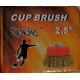 CUP BRUSH 2.5" (GOLD M14) CUP BRUSH 2.5" (GOLD M14)