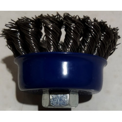 CUP BRUSH 2.5" (TWIST M14)