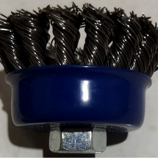 CUP BRUSH 2.5" (TWIST M14) CUP BRUSH 2.5" (TWIST M14)