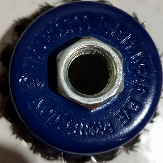 CUP BRUSH 2.5" (TWIST M14) CUP BRUSH 2.5" (TWIST M14)