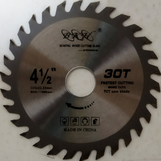SAW BLADE 4.5" - 30T