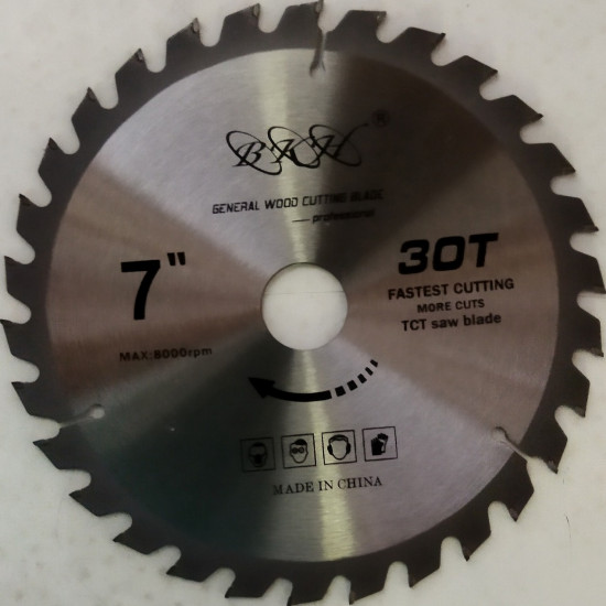 SAW BLADE 7" - 30T
