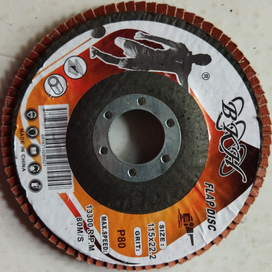 FLAP DISC 4.5"- P80