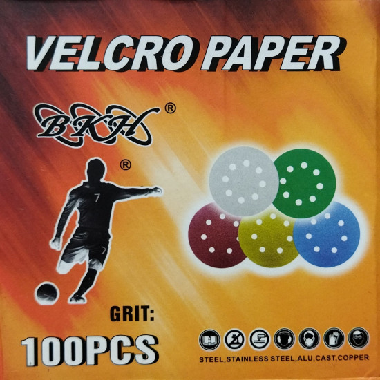 VELCRO SANDPAPER DISC 4.5" VELCRO SANDPAPER DISC 4.5"