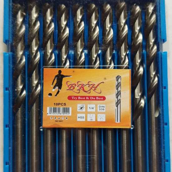 DRILL BITS HSS - 1/4"