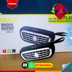 Wireless Speaker Music Massive Sound NBS-12