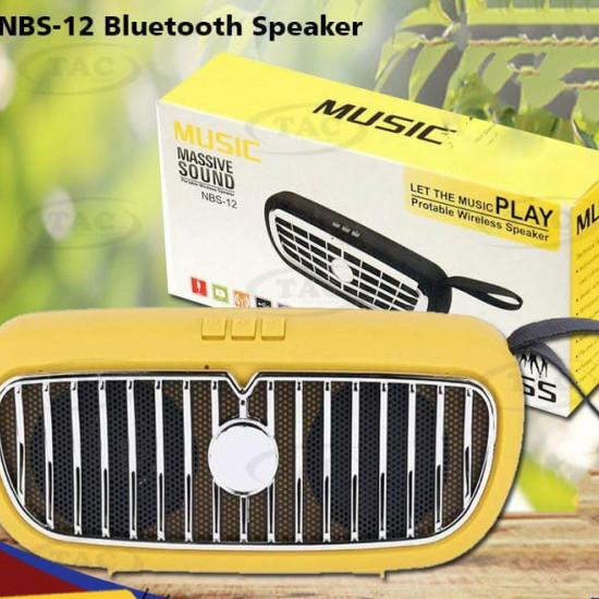 Wireless Speaker Music Massive Sound NBS-12 Wireless Speaker Music Massive Sound NBS-12