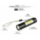 USB Charging Portable XPE+COB LED Flashlight USB Charging Portable XPE+COB LED Flashlight