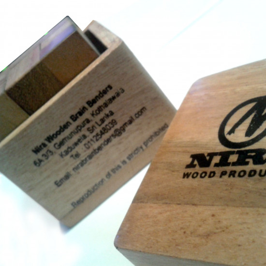 Wooden Puzzle Cube