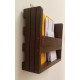Wooden Mail/Remote Control Organizer.