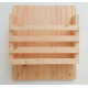 Wooden Mail/Remote Control Holder with Key Hooks. Wooden Mail/Remote Control Holder with Key Hooks.