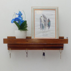 Wall Mounted Holder Wooden Sorter Organizer.