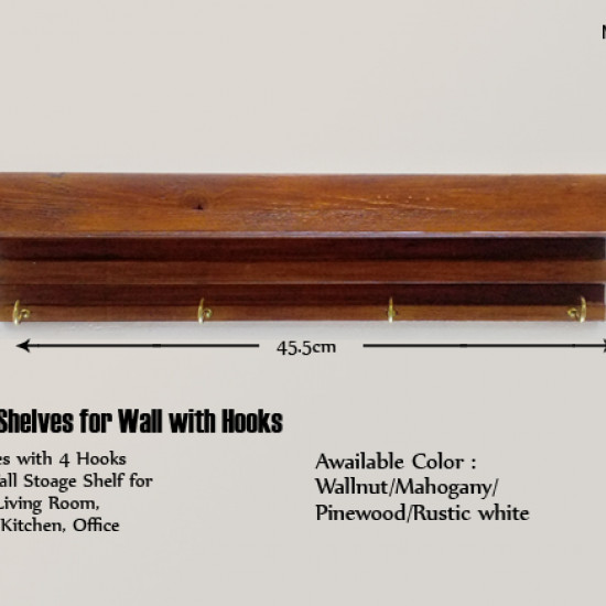 Wall Mounted Holder Wooden Sorter Organizer.