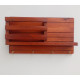 Wooden Wall Decorative Shelf With Key Hooks. Wooden Wall Decorative Shelf With Key Hooks.