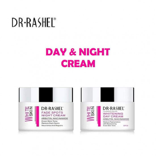 DR RASHEL WHITENING DAY & FADE SPOTS NIGHT CREAM