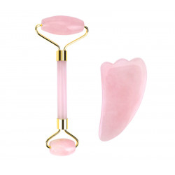 Rose Quarz Face Massage Roller