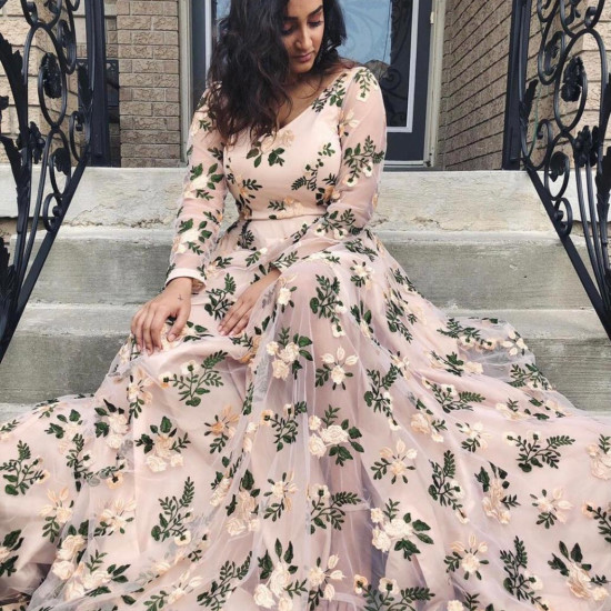 Net Fabric Frock Net Fabric Frock