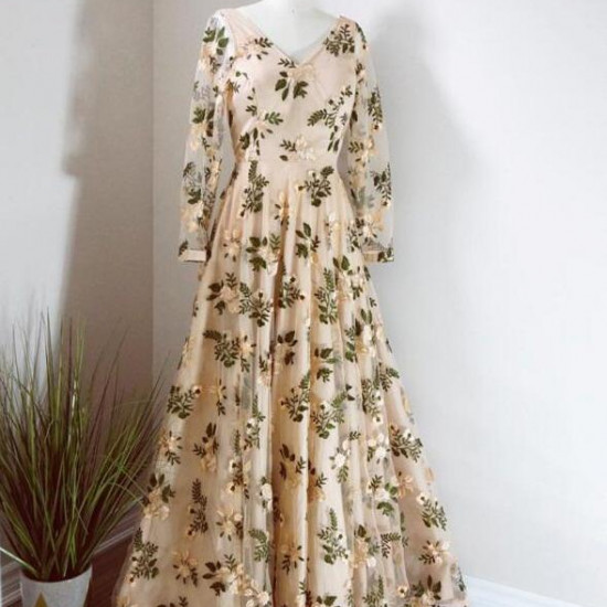 Net Fabric Frock Net Fabric Frock