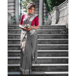 Banarasi Silk Saree with blouce
