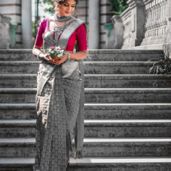 Banarasi Silk Saree with blouce