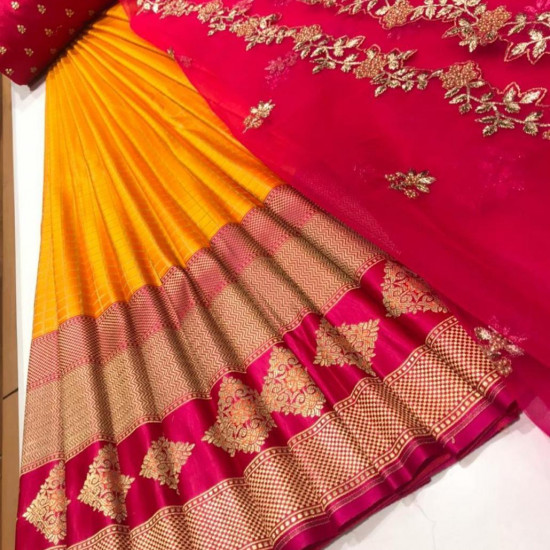 Half Saree Lehanga with blouse