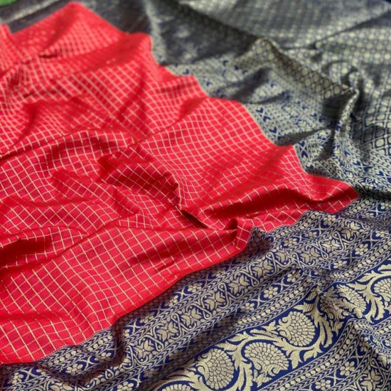 Kanchipuram Silk Saree with blouse