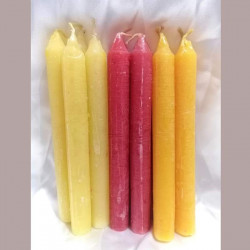 Large Candles  සුවඳ ඉටිපන්දම් (8 Pcs ) Pack